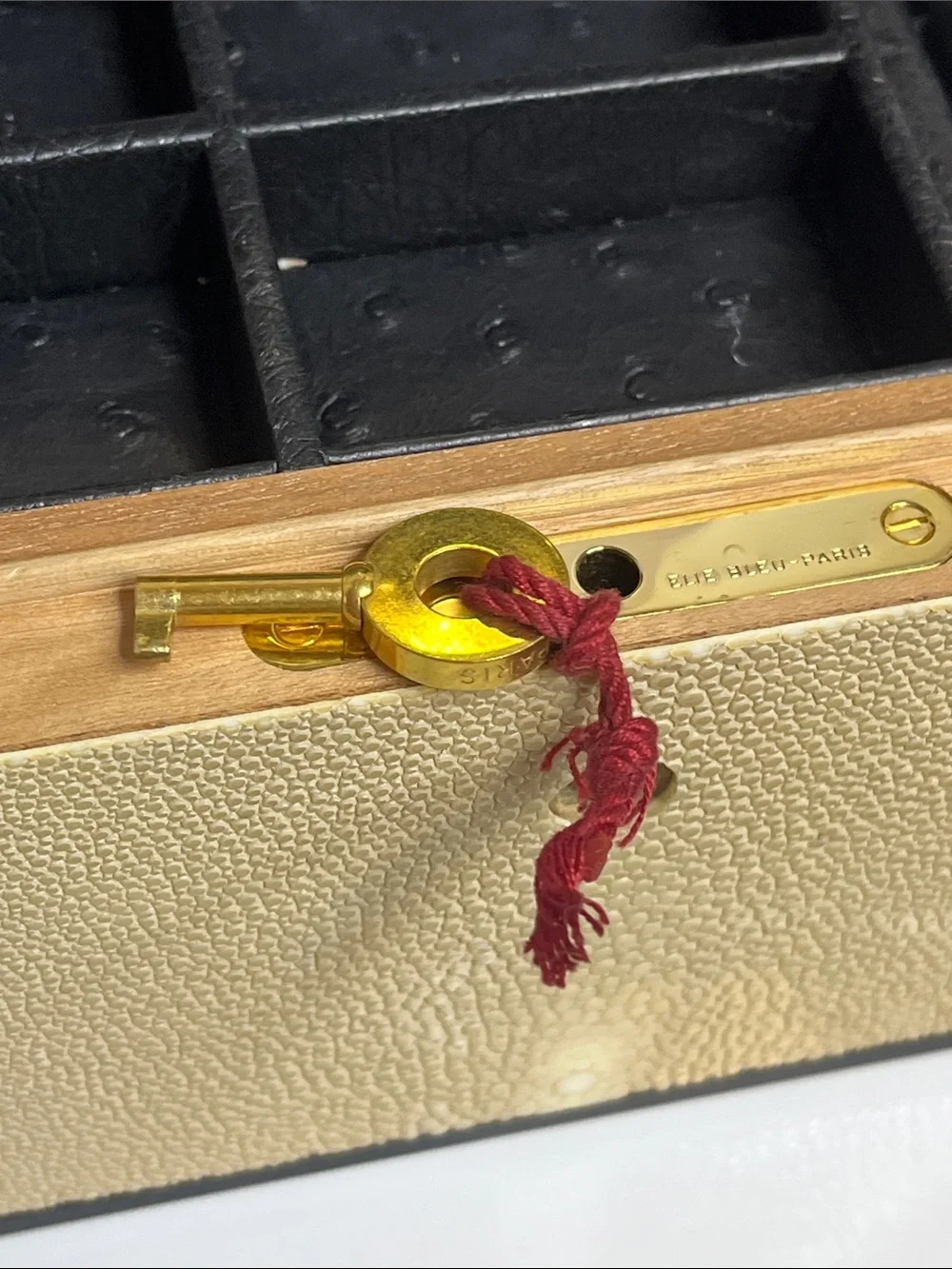 Elie Bleu Luxury Jewelry Storage Box